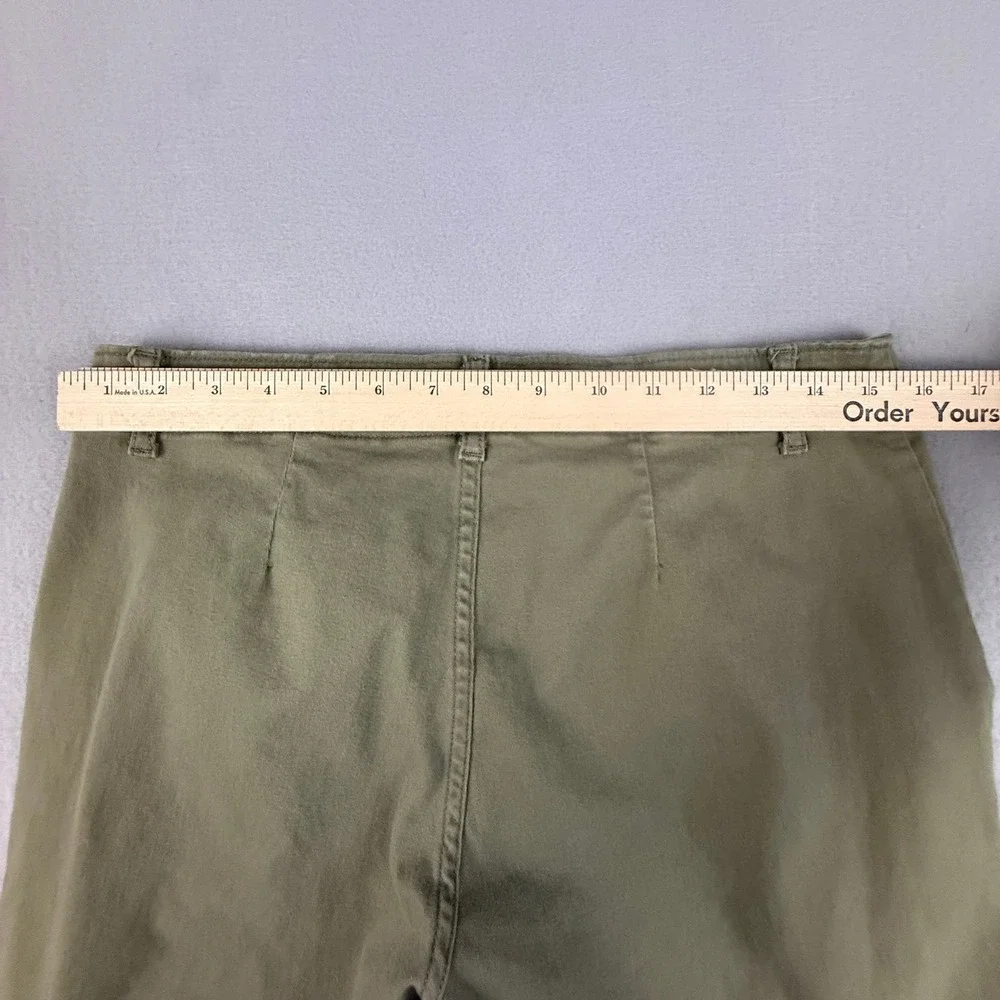 Bagatelle Collection Cargo Pants Women's Size 12‎ Relaxed Fit Stretch Army Green